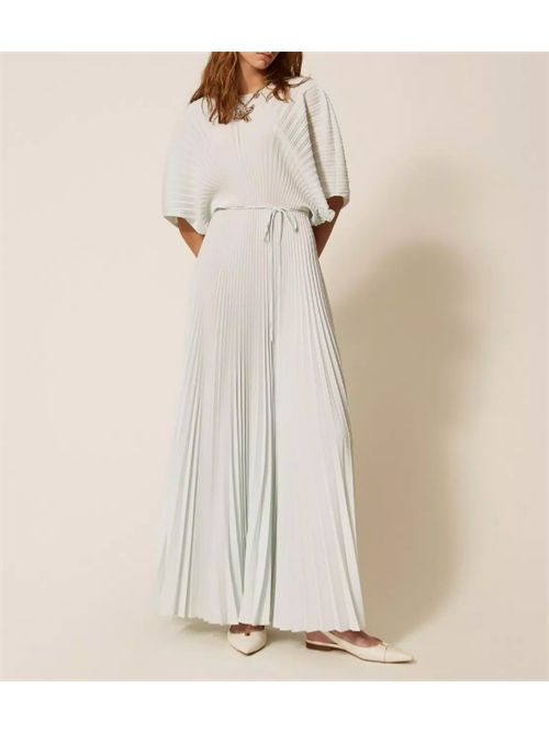 LONG DRESS TWIN SET | 261TP256213162 AQUA